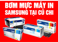 Bơm mực máy in Samsung tại huyện Củ Chi